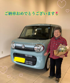 ワゴンＲスマイルご納車しました！